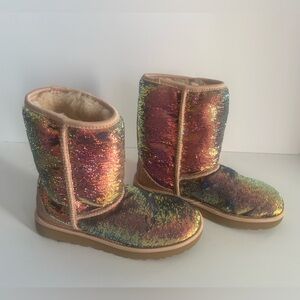 UGG Cream Fleece Boots